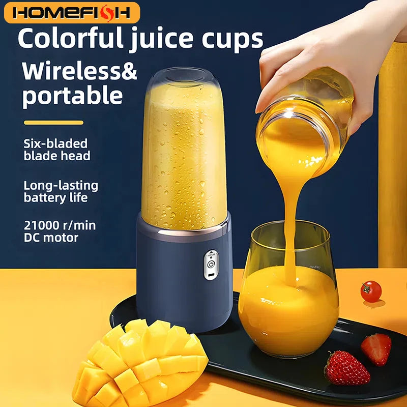 Portable Dual Juice Blender