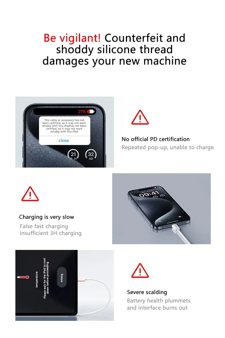 60W USB-C PD Fast Cable