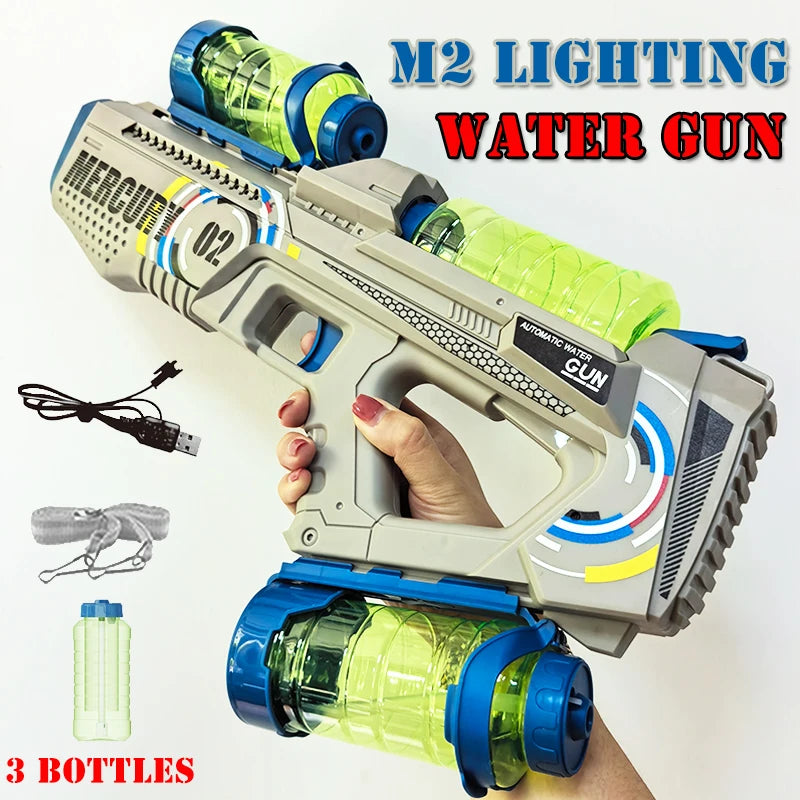 Fully Automatic Water Blaster – LED & Sound Effects Toy
