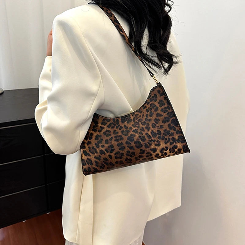 PU Leather Underarm Tote