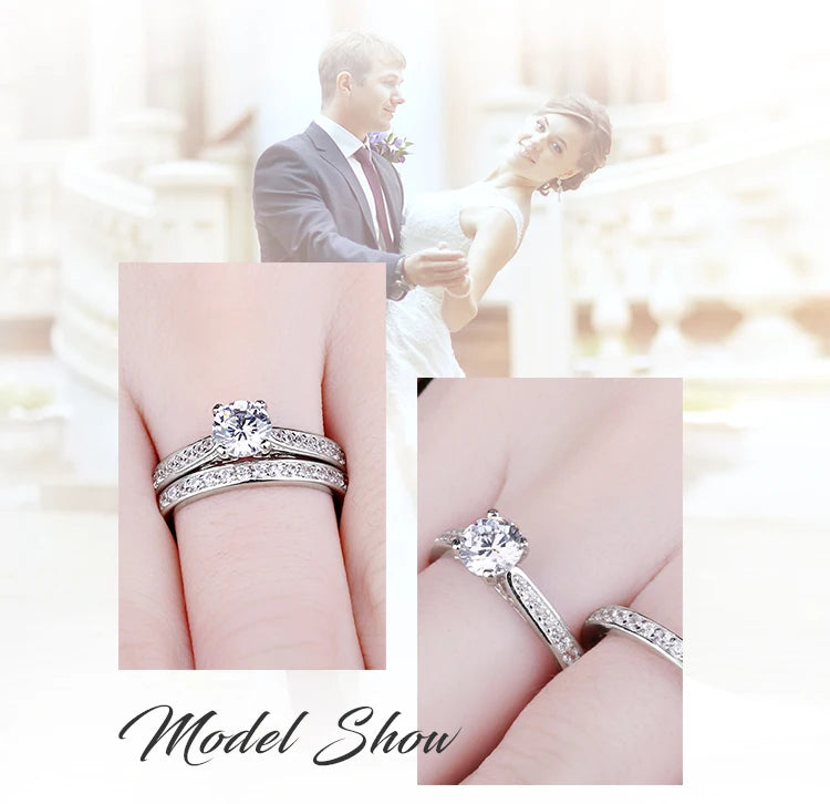 925 Silver Infinity CZ Ring Se