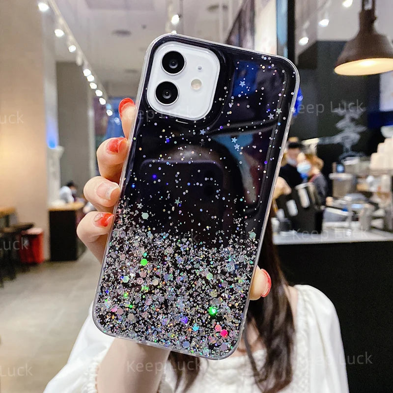 Luxury Fashion Glitter Soft Crystal Cover – Xiaomi Redmi