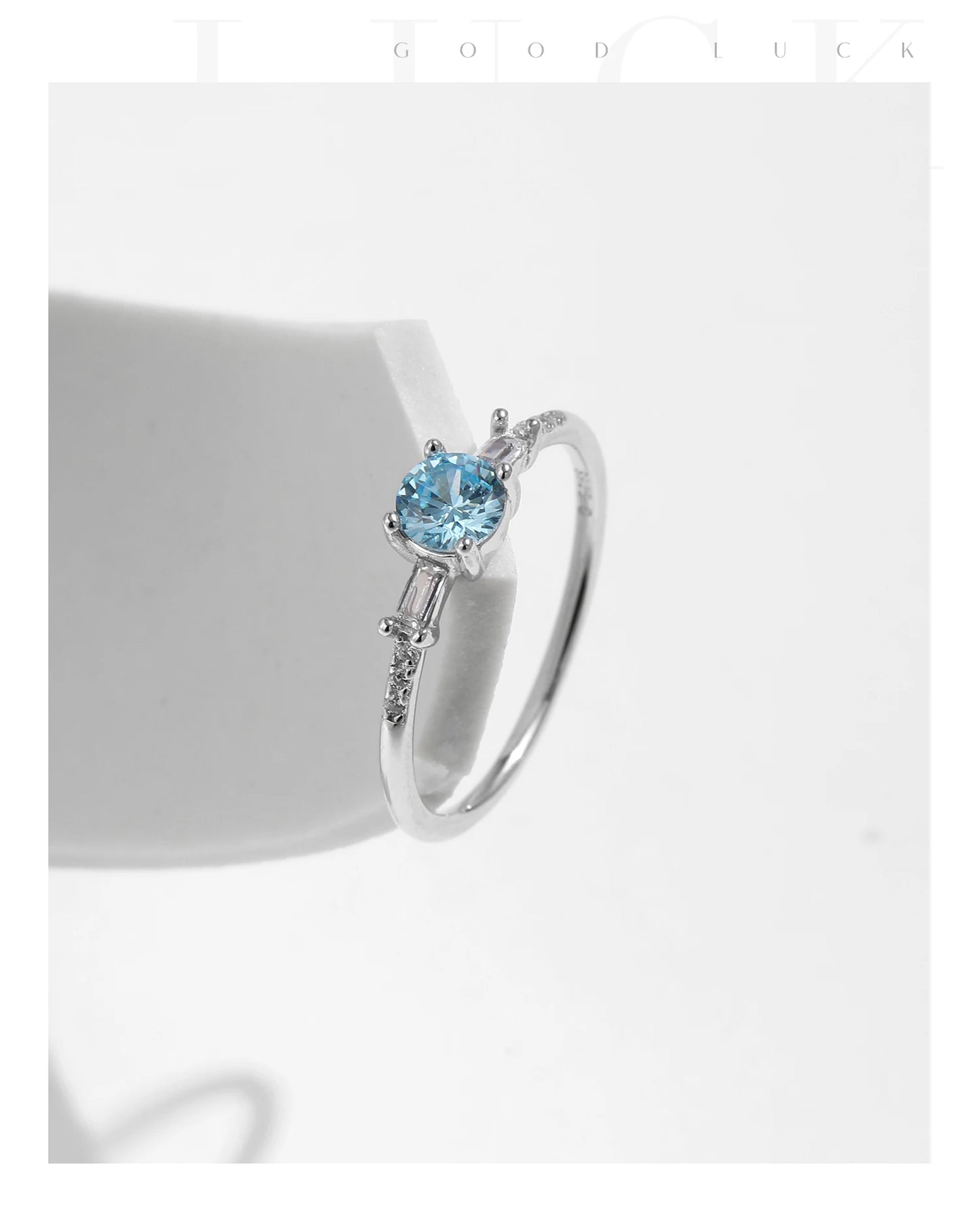 925 Silver Infinity CZ Ring Se