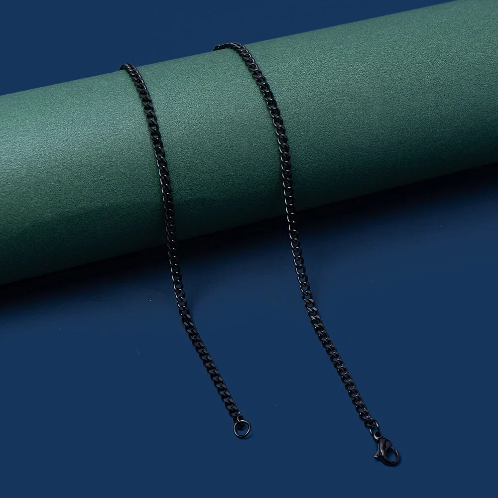 Gold Cuban Chain Necklace Men