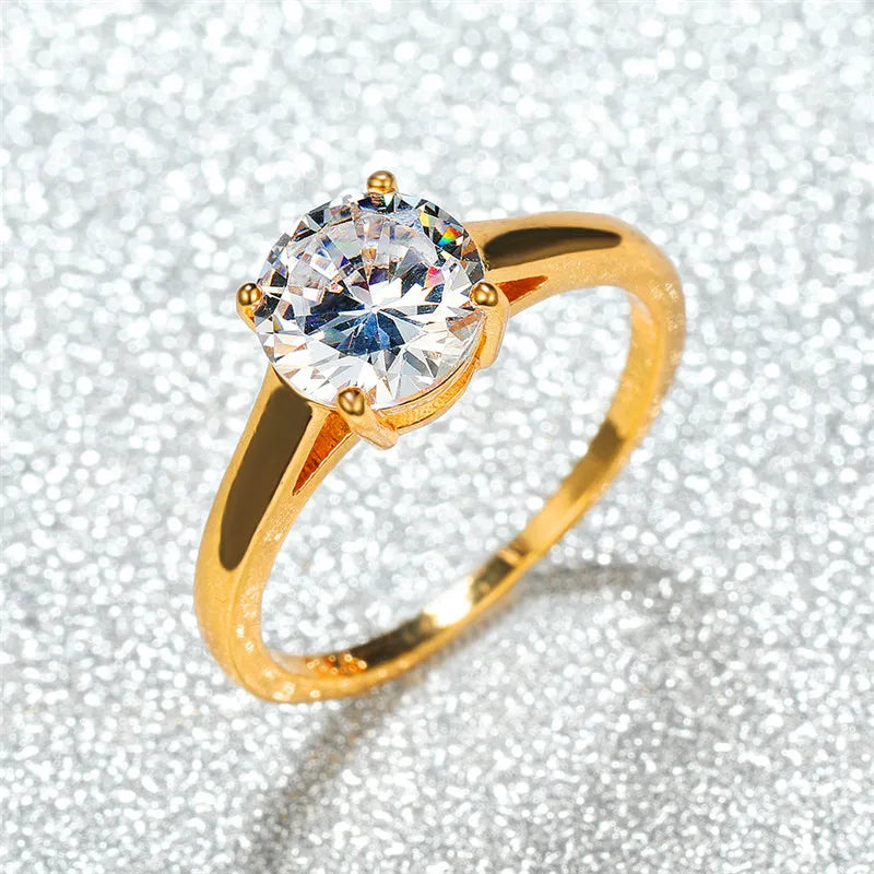 Gold Color Bridal Ring”