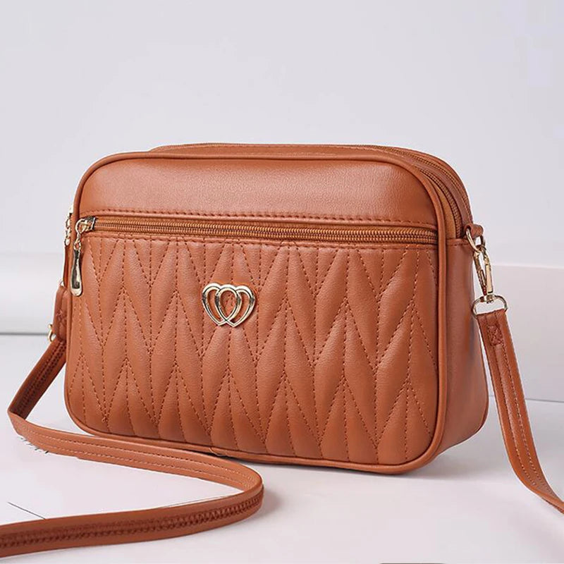 Diamond Embroidered Camera Bag