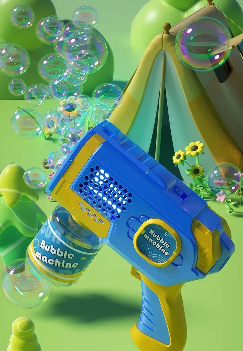 Electric Bubble Gun – Fun Outdoor Toy for Kids