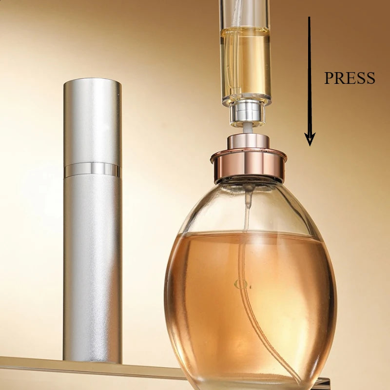 5ml/10ml Mini Perfume Spray Bottle – Refillable Travel Atomizer