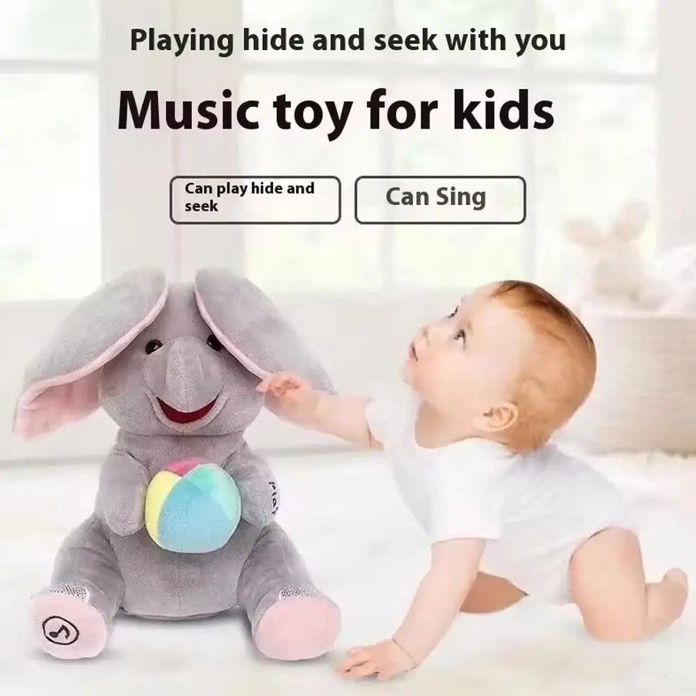 "Musical Elephant Plush Toy for Babies