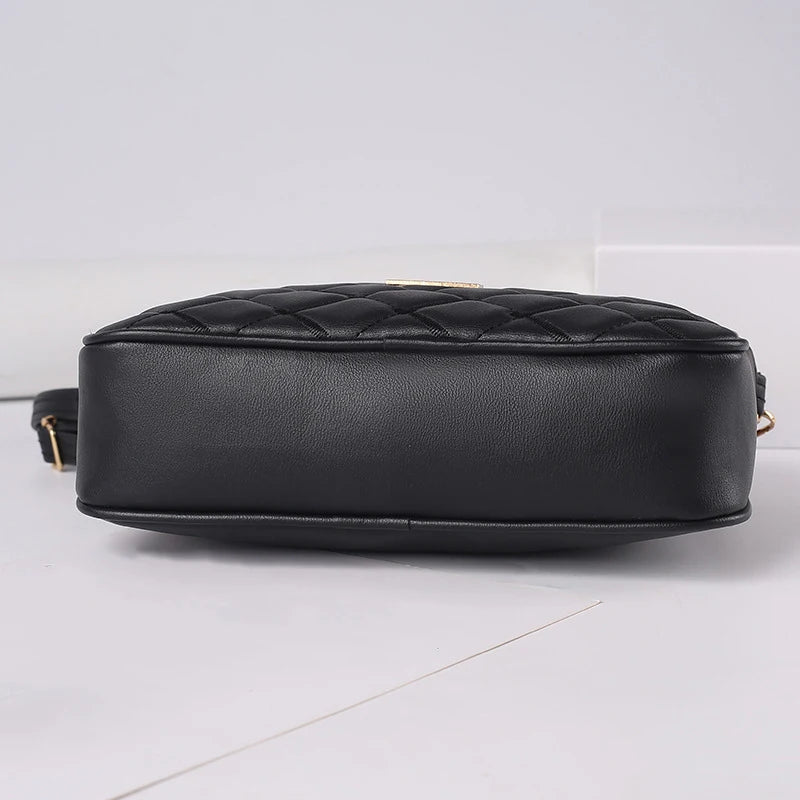 Diamond Embroidered Camera Bag