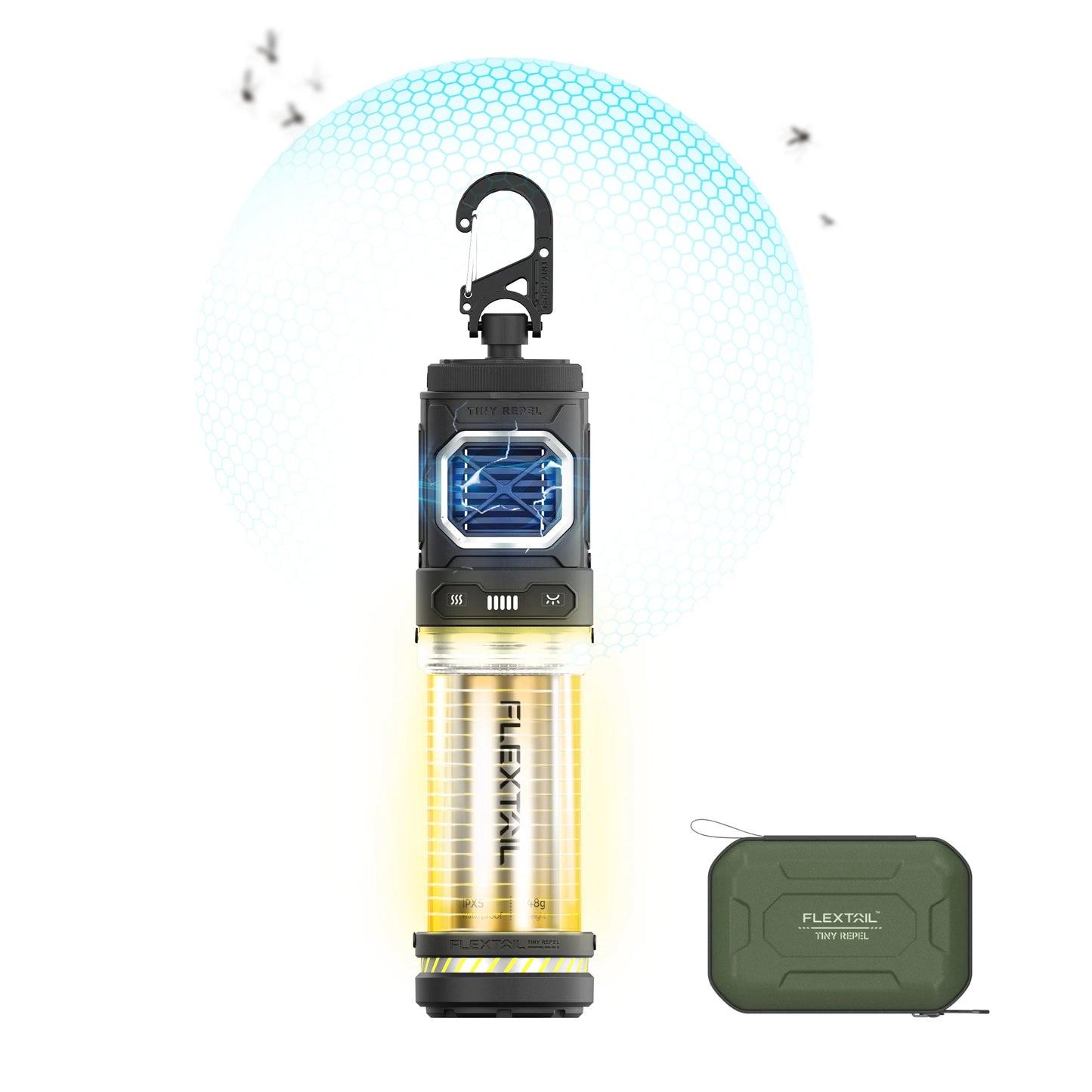 Flextailgear Tiny Repel – Mosquito Repellent & Camping Lamp
