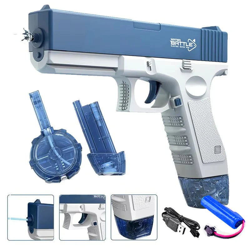 Electric Water Gun – Automatic Outdoor Fun for Kids