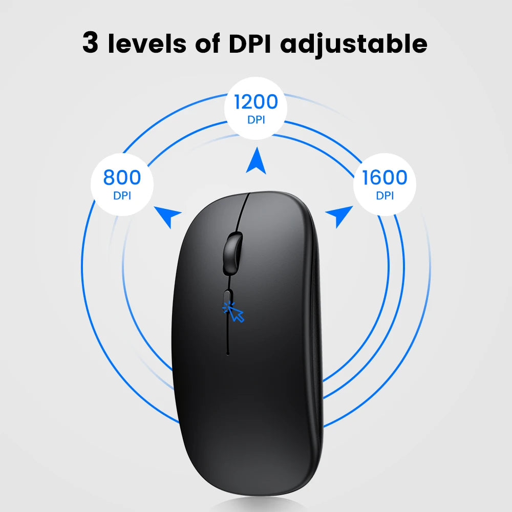 Silent Bluetooth Optical Mouse