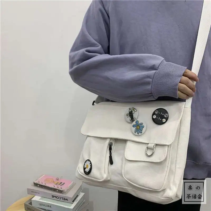Wild Student Shoulder Bag – Japanese Style Pouch