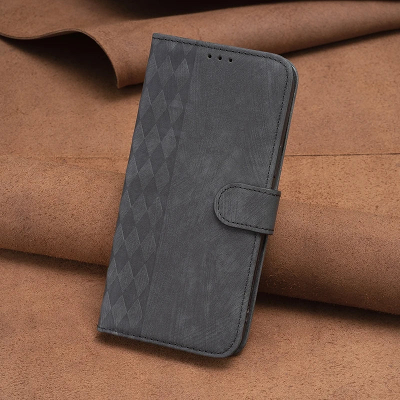 Luxury Magnetic Leather Wallet Cover – OPPO