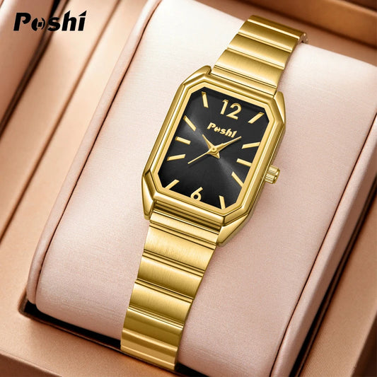 POSHI Women's Elegant Luxury Quartz Watch