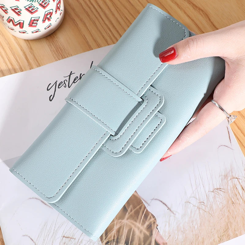 Large Capacity Clutch & Coin Purse for Ladies