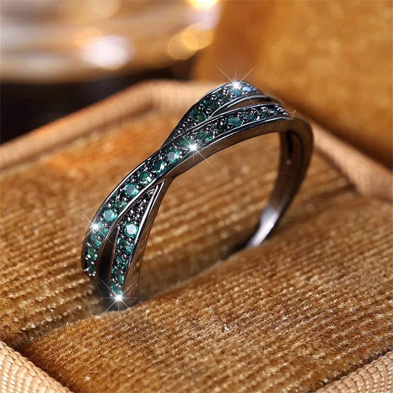 "Minimalist Colored Zircon Rings – Women’s Jewelry"