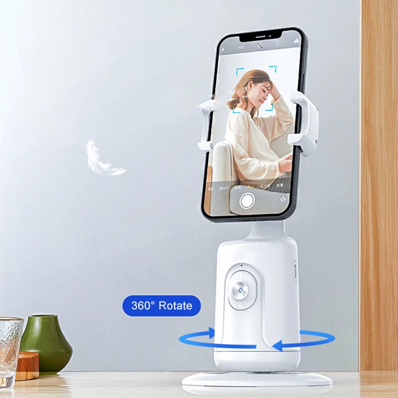 P01 Smart 360° Rotation Phone Gimbal with AI Face Tracking