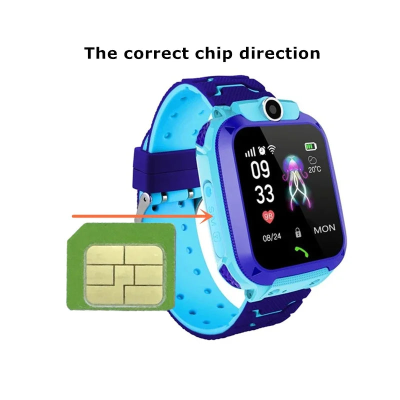 Kids Waterproof Smartwatch with GPS & SOS Call