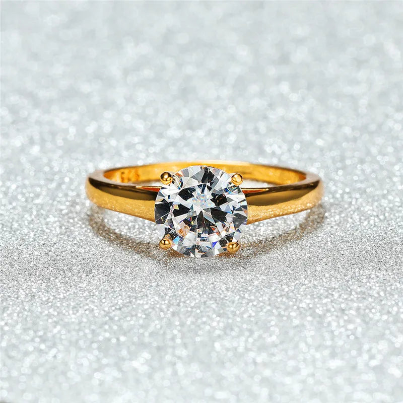 Gold Color Bridal Ring”