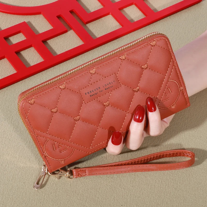 Zipper Card & Mobile Phone Bag for Women