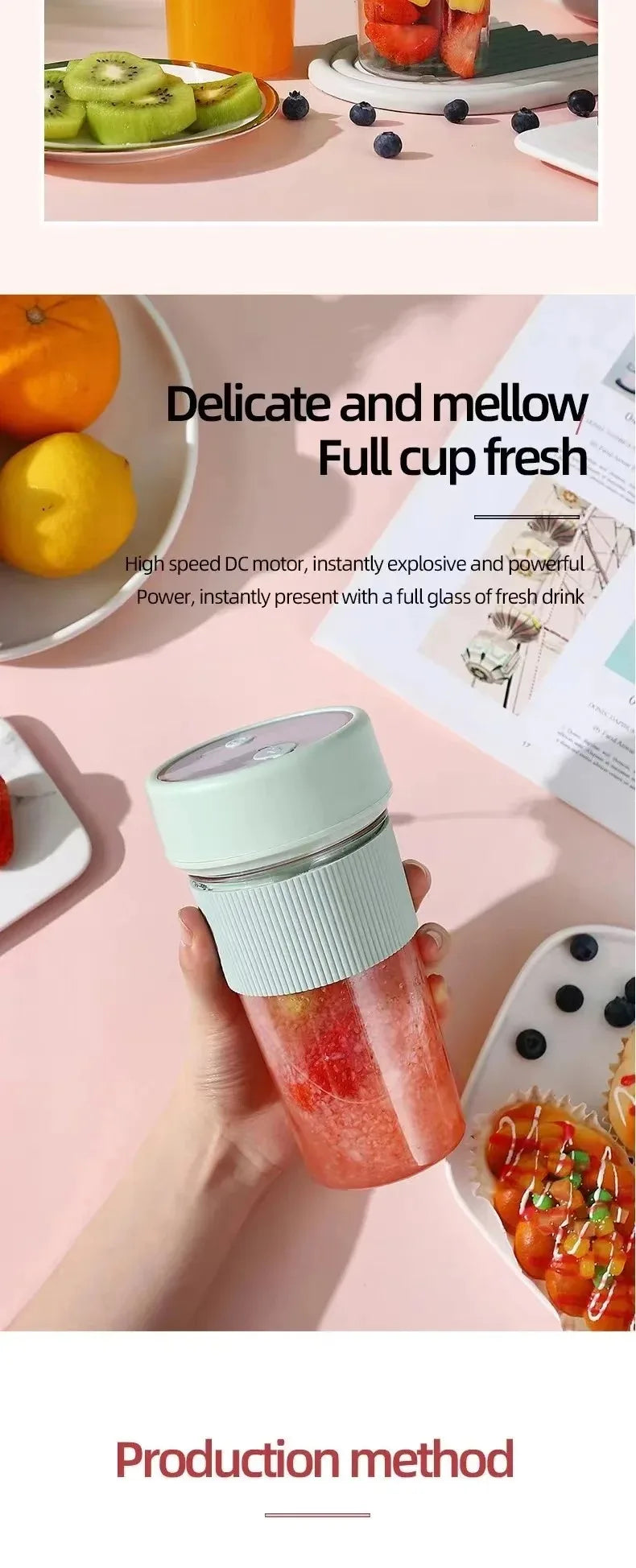 Portable Electric Fruit Juicerg