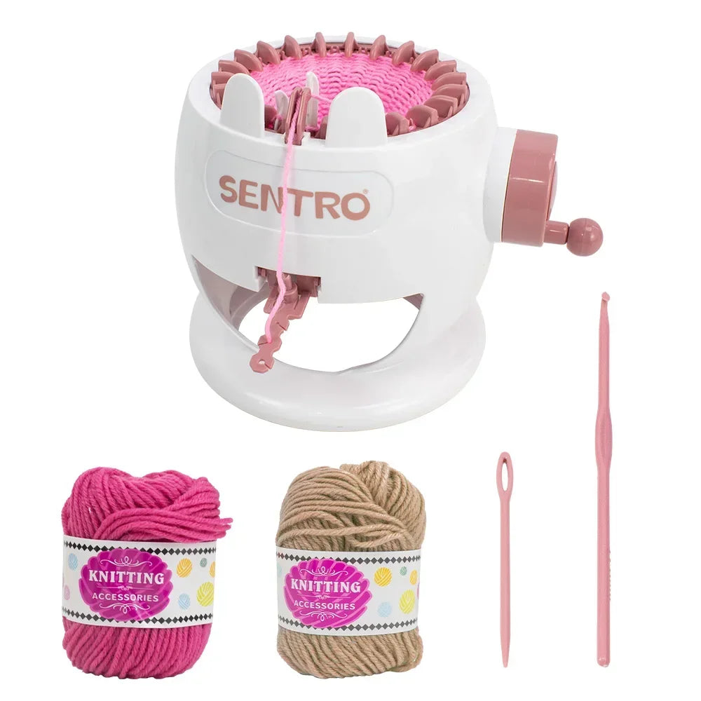 Sentro Hand Knitting Machine Kit – 22/40/48 Needles with Row Counter