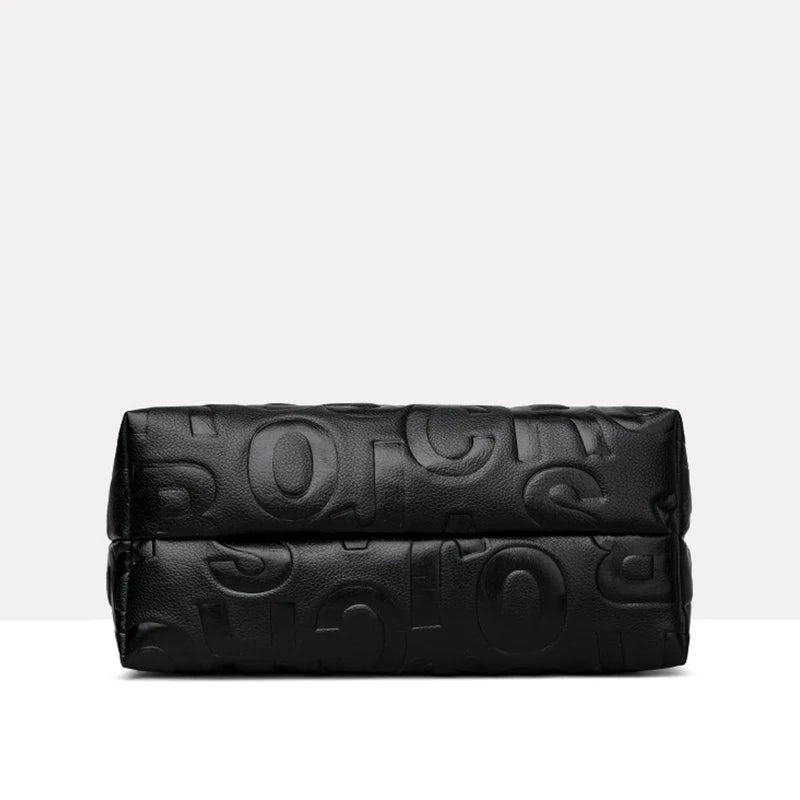 Embossed PU Shoulder Bag