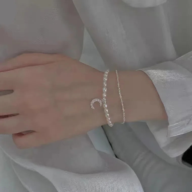 “Gold Stainless Steel Star Bracelet”