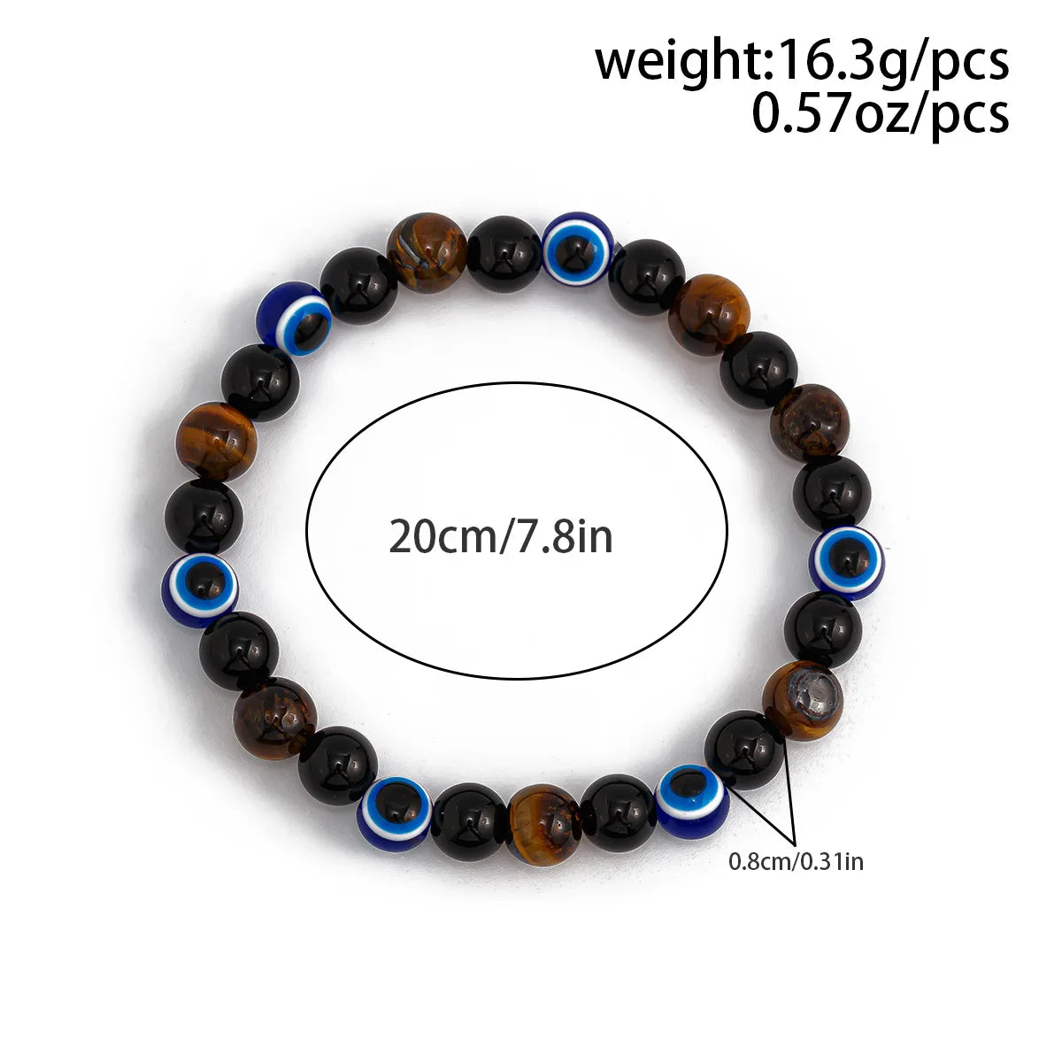 Men’s Eye Stone Bracelet