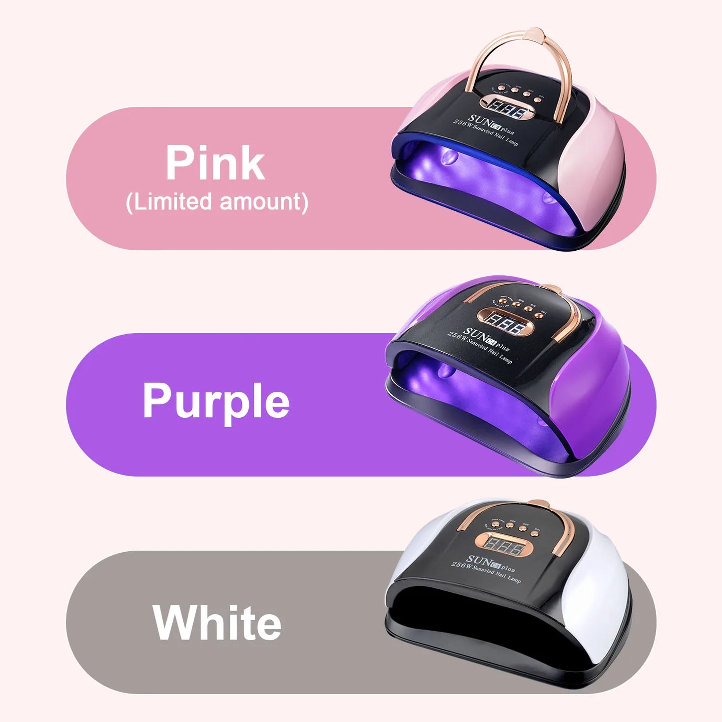 "57 LED Nail Lamp – Fast Gel Polish Dryer with Smart Sensor"