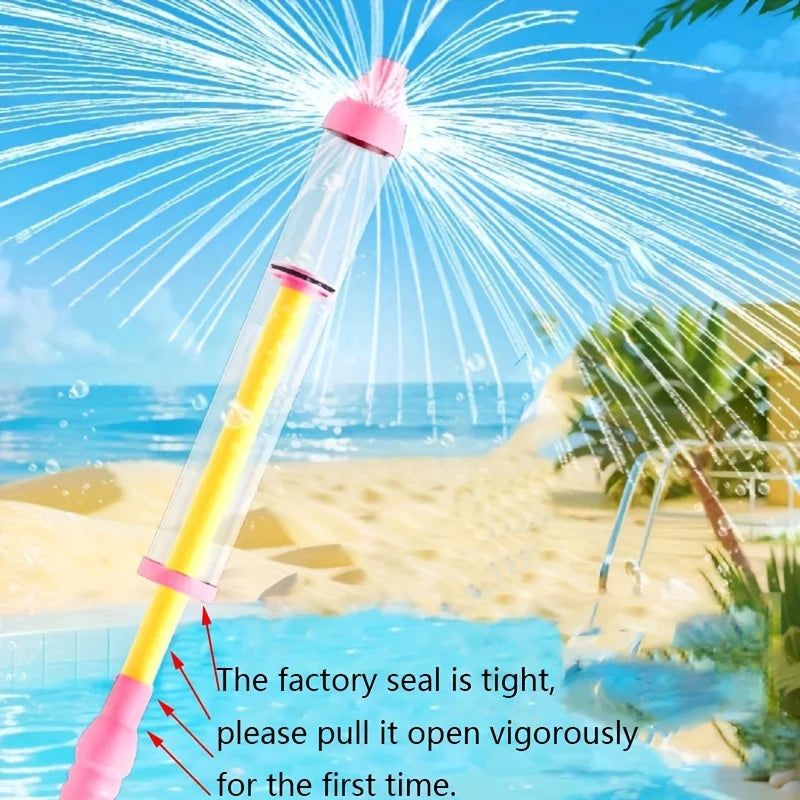 Firework Fountain Water Gun – Super Soaker for Beach & Battles