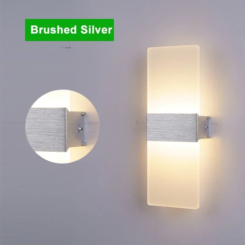 LED Wall Sconce – Modern Light for Bedroom & Corridor