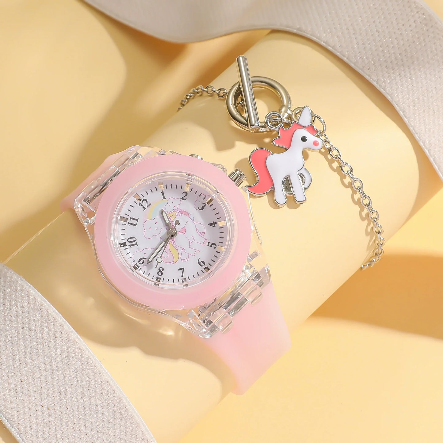 Luminous Unicorn Watch Set