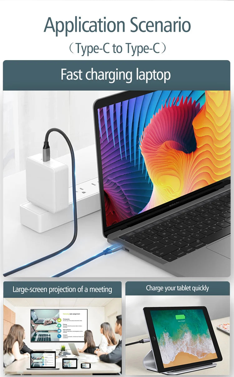 Fast Charge & Video USB-C Cable