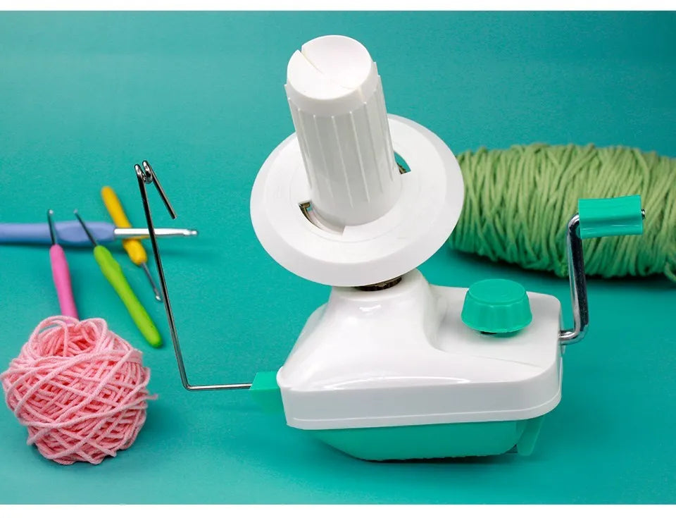 Manual Wool Ball Winder – Hand Operated Yarn Swift for Knitting