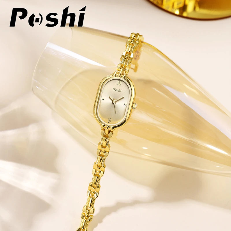 POSHI Women's Luxury Quartz Bracelet Watch