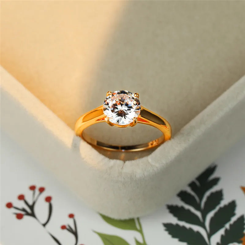 Gold Color Bridal Ring”