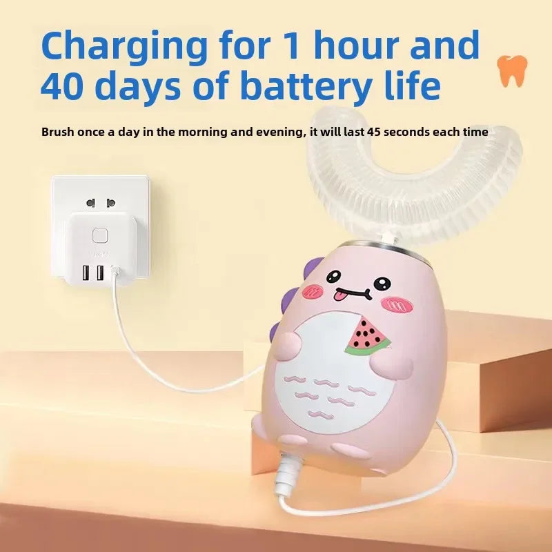 Kids U-Shaped Electric Toothbrush 360