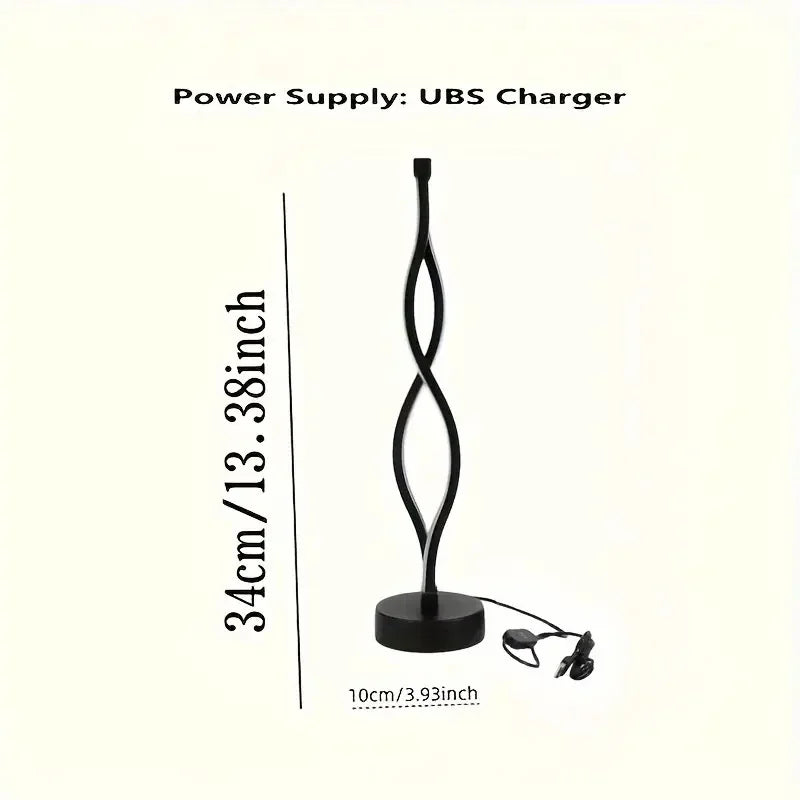 Nordic Minimalist Bedside Lamp – Creative & Artistic