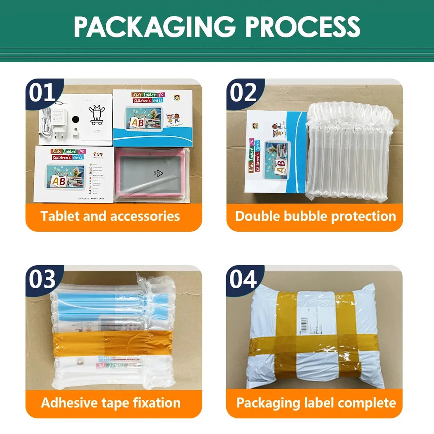 2025 New 7" Kids Tablet – Android 13, Dual Camera, 5G WiFi