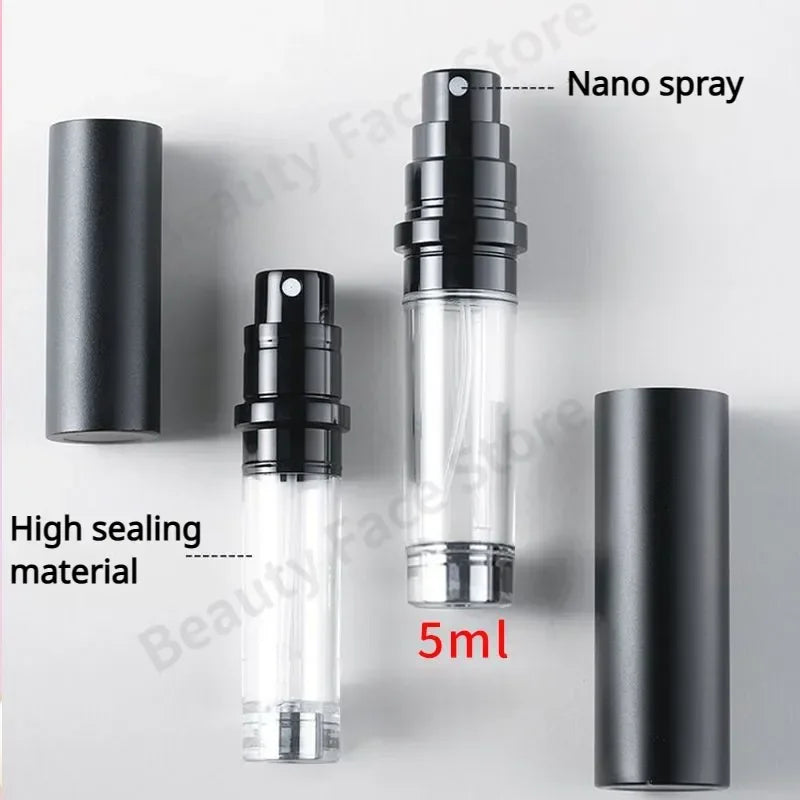 5ml/10ml Mini Perfume Spray Bottle – Refillable Travel Atomizer