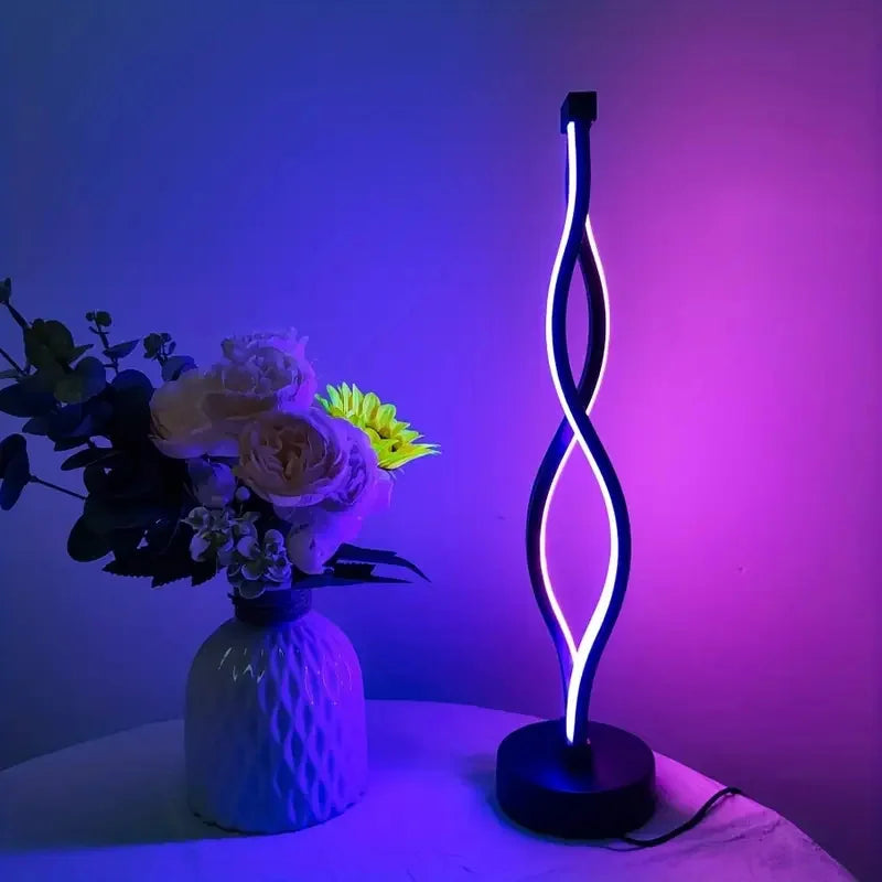 Nordic Minimalist Bedside Lamp – Creative & Artistic