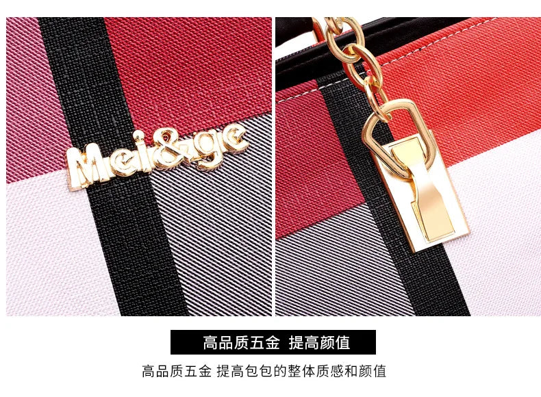 6-Piece Fashion Tote Set