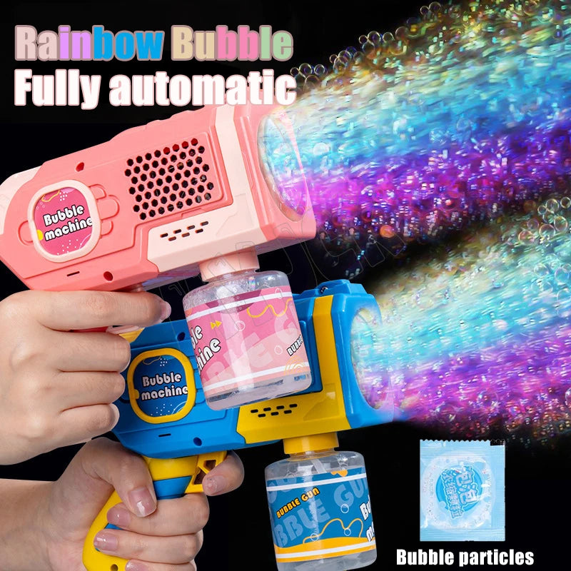 Electric Bubble Gun – Fun Outdoor Toy for Kids