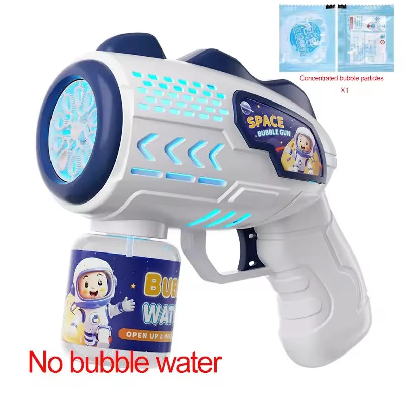 Automatic Bubble Gun – Rocket Bubble Machine for Kids