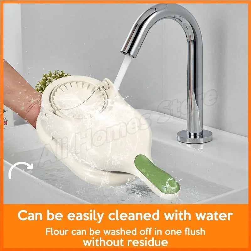 2-in-1 Dumpling & Momo Molding Machine – DIY Manual Press.