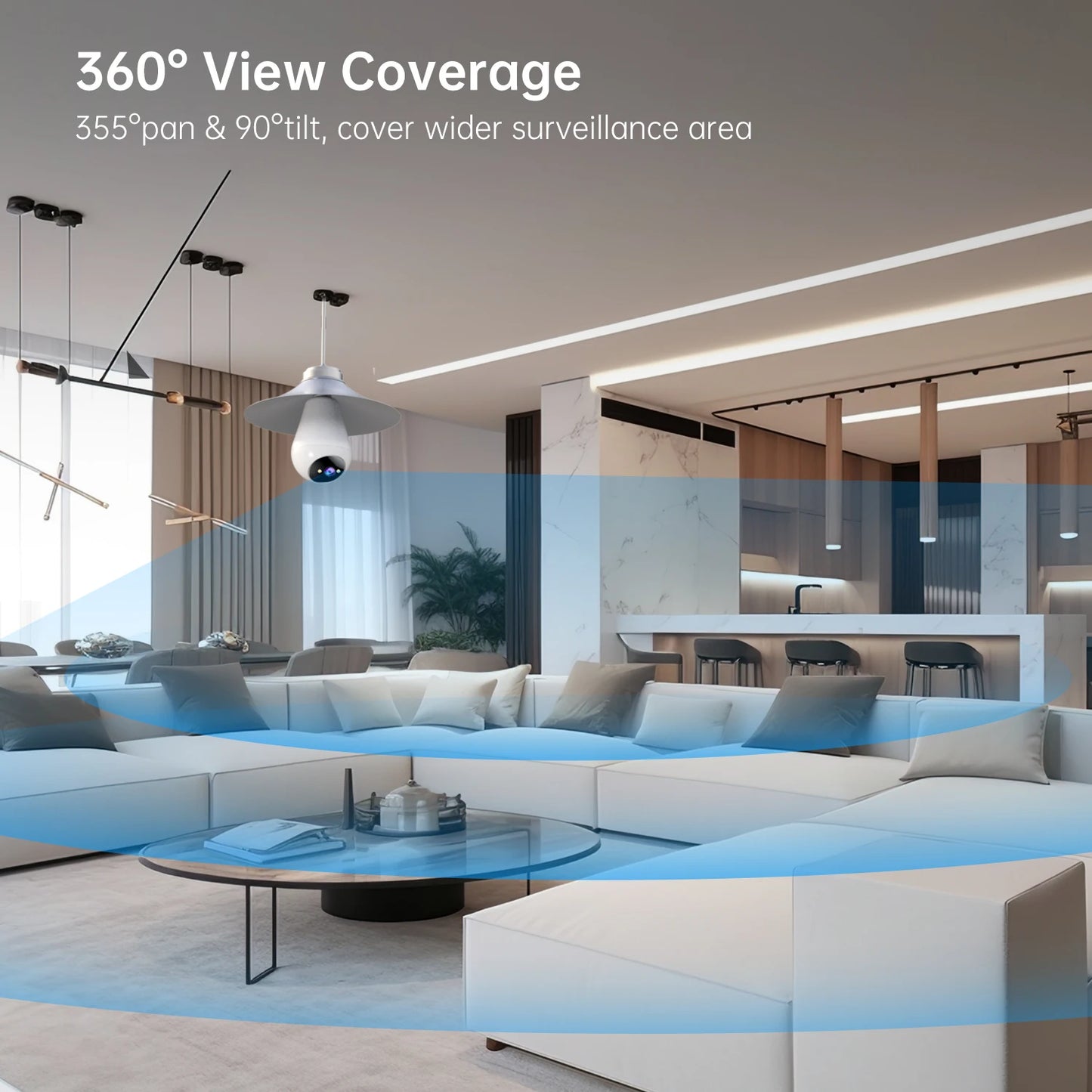 E27 WiFi Bulb Camera 3MP