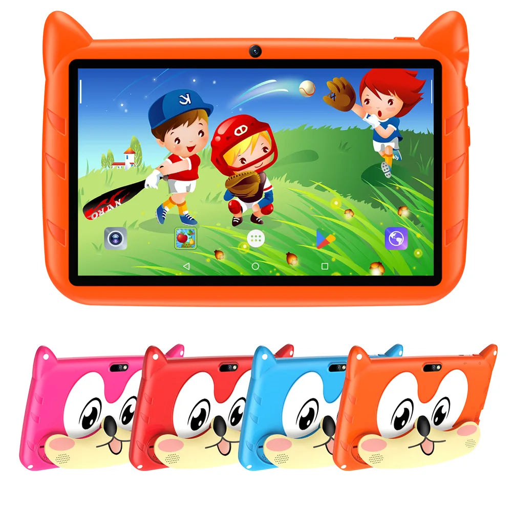 BDF 7" Kids Tablet – Android 13, Dual Camera, 5G WiFi